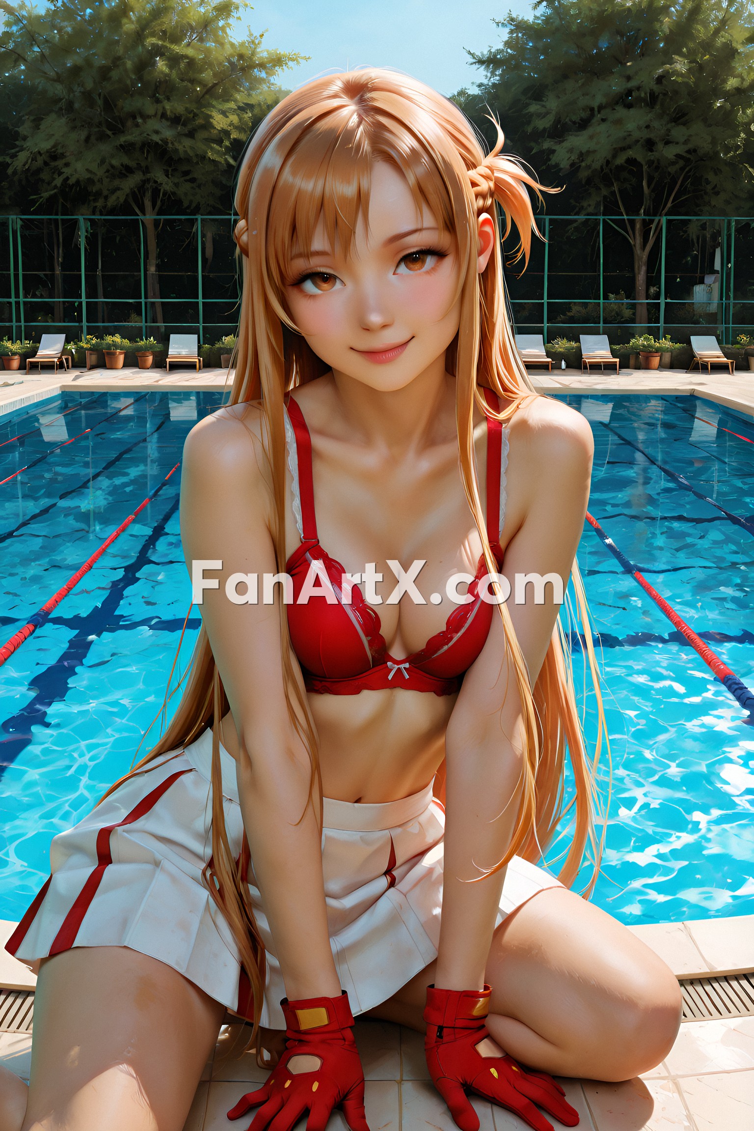 Sao Asuna Yuuki Fanart - Sword Art Online character 2822636